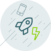 fast app feature illustration